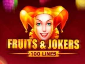 FRUITS AND JOKERS: 100 LINES